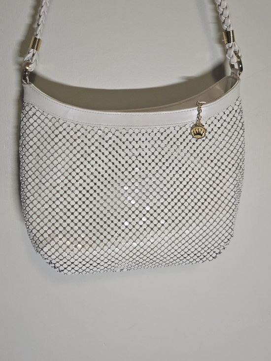 La Regale Handbags - ✨ Vintage La Regale Cream Mesh Shoulder Bag ✨